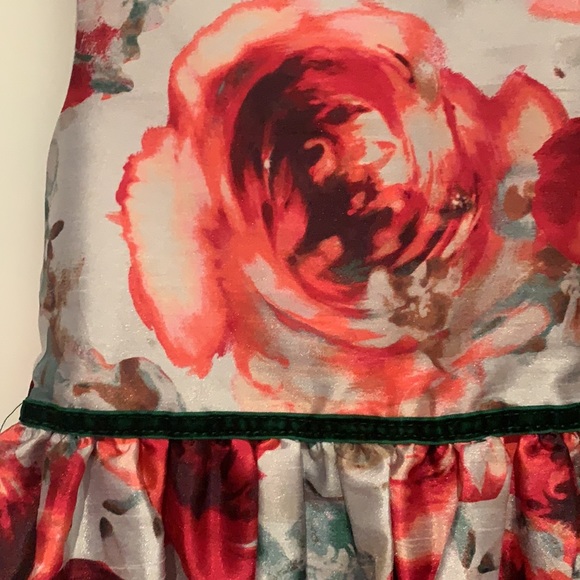 Pippa & Julie Floral Party Dress Size 7 - Picture 3 of 8